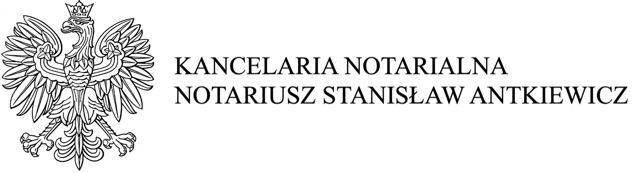 Kancelaria Notarialna Notariusz Stanisław Antkiewicz